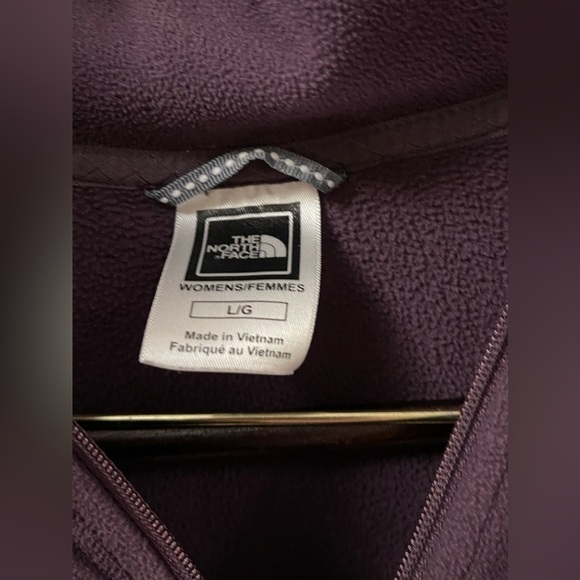 NORTH FACE Women’s Fleece Quarter Zip Size Large - Picture 5 of 5